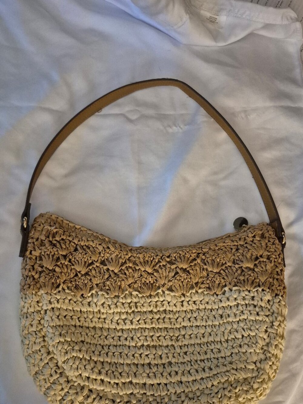 Purse made from 100% Grass. New. Woven.